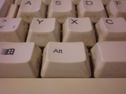 Tastatur (vorher)